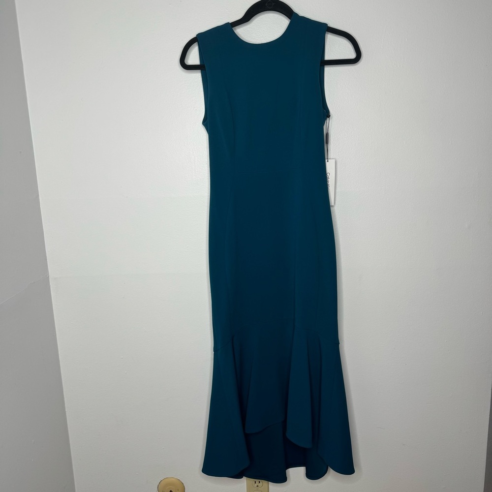 Calvin Klein Teal Midi Dress
